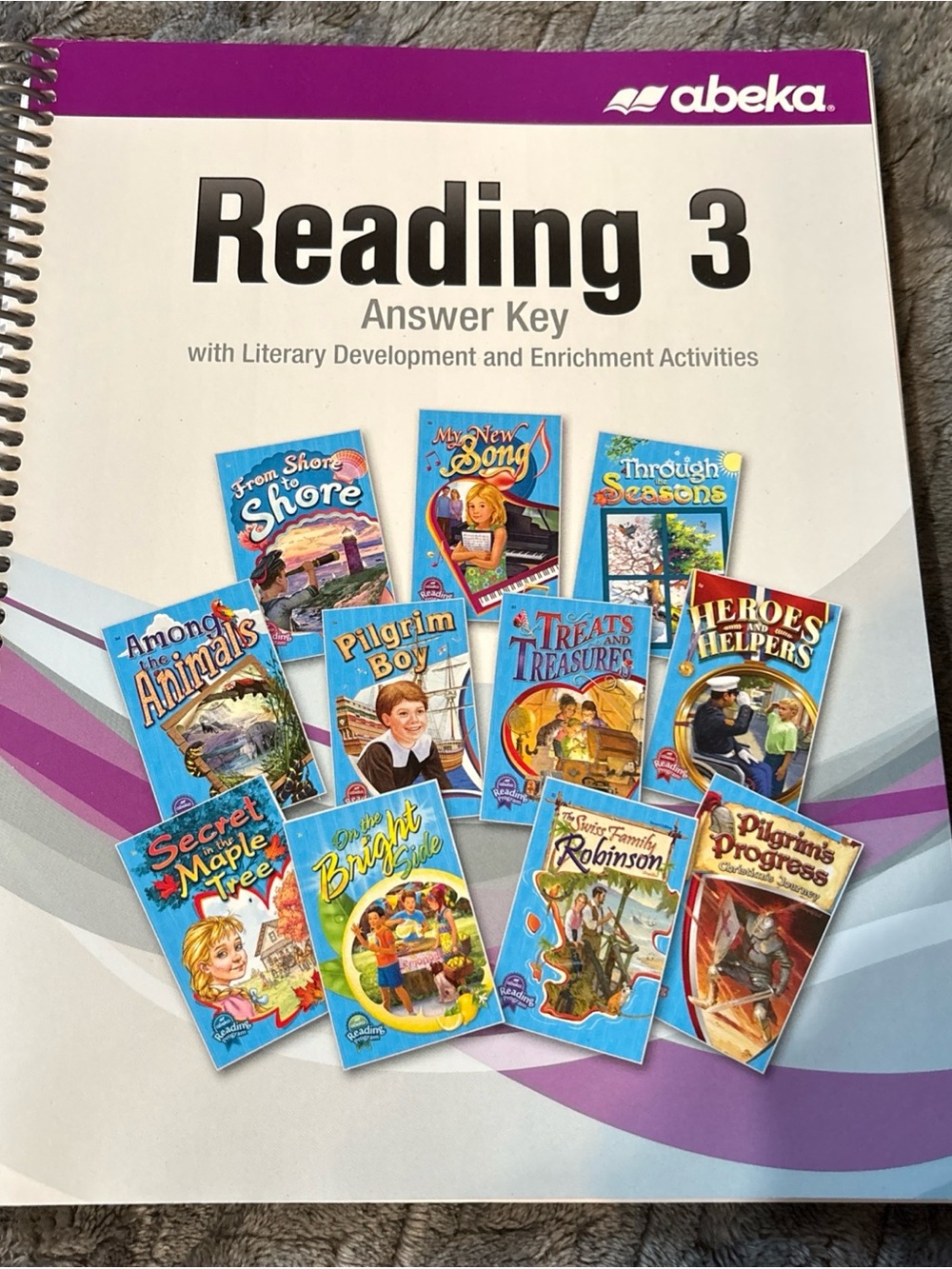 Abeka Reading 3 Answer Key - White and Purple